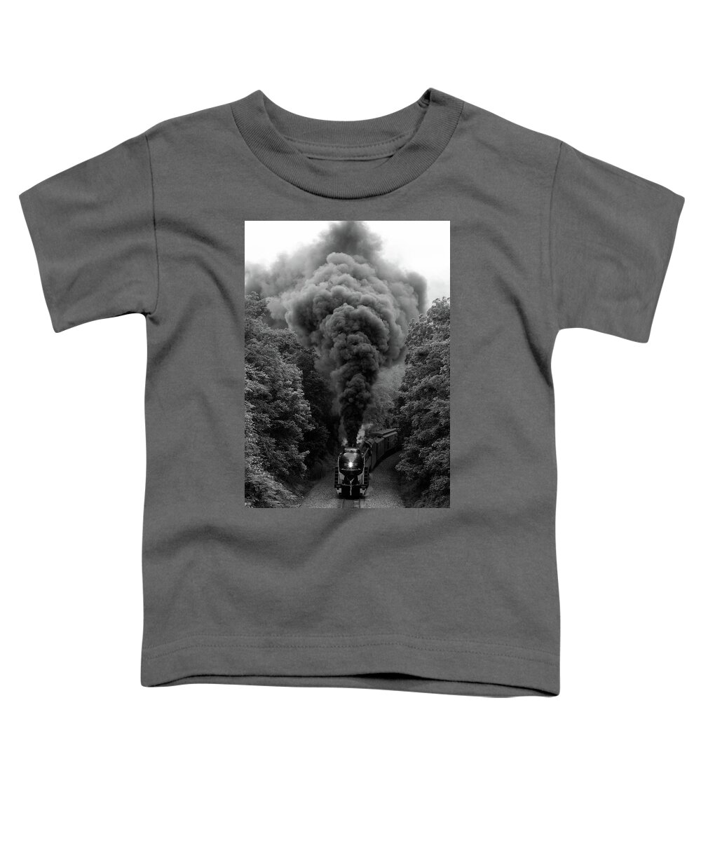 Fiery Road Toddler T-Shirt featuring the photograph 611 at Fiery Road Overpass by Art Cole