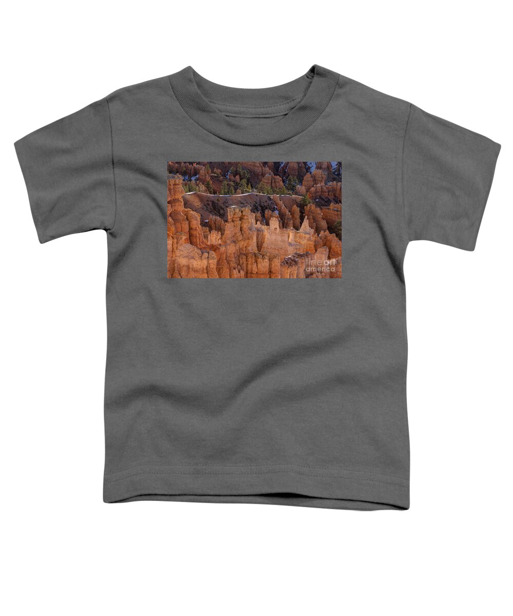 Bryce Toddler T-Shirt featuring the photograph A Bryce Moment by Jennifer Magallon
