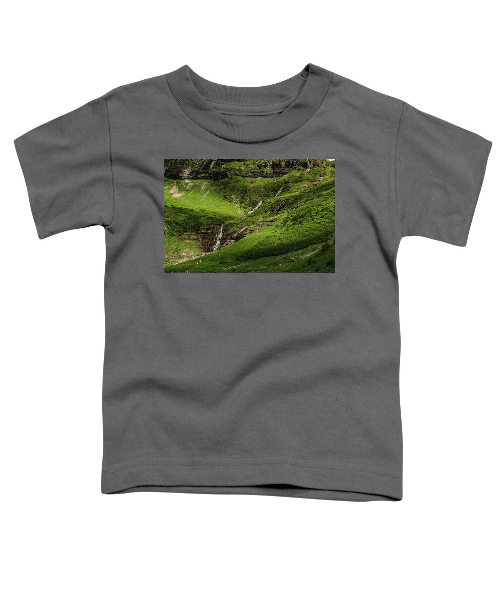 Green Toddler T-Shirt featuring the photograph A Green Fantasy by Yeates Photography