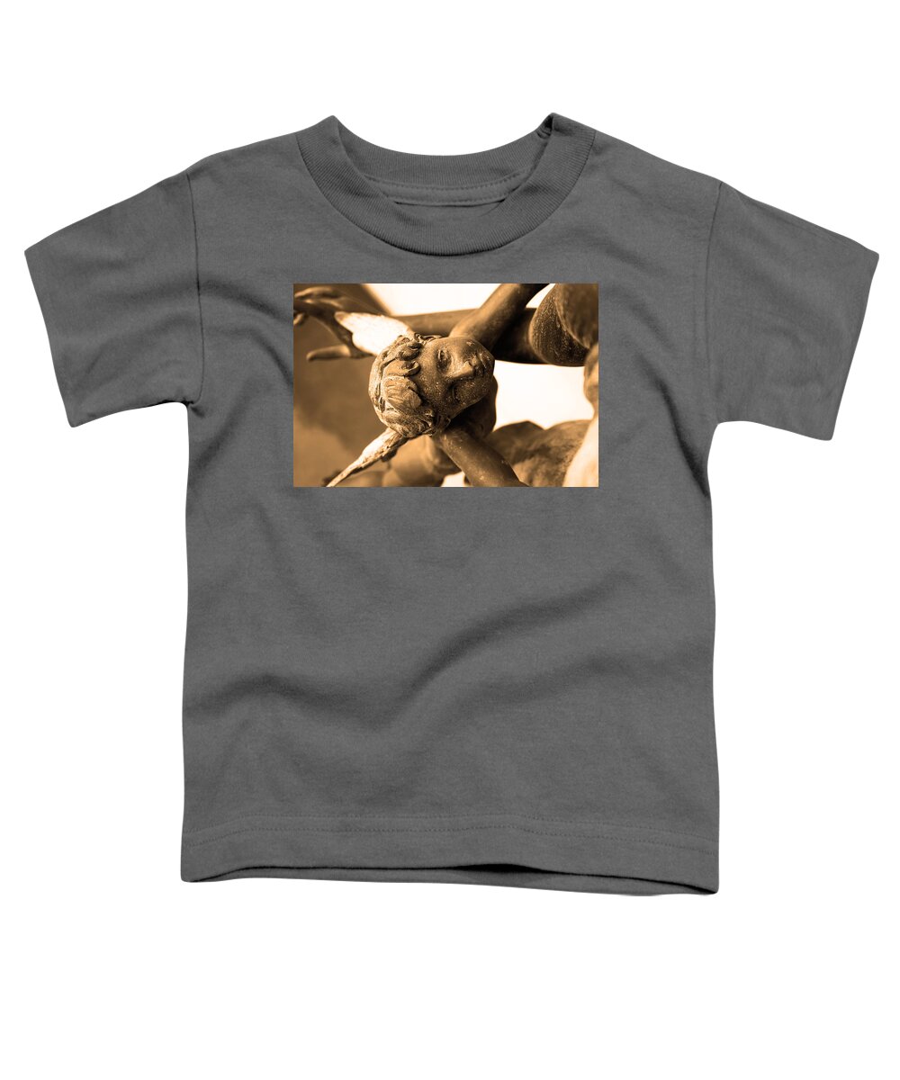 Angel Toddler T-Shirt featuring the photograph A mother's Angel by Giorgio Tuscani