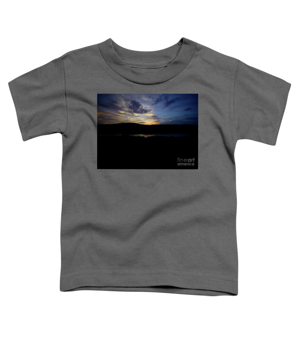Hudson Valley New York Toddler T-Shirt featuring the photograph A view from above by Rick Kuperberg Sr
