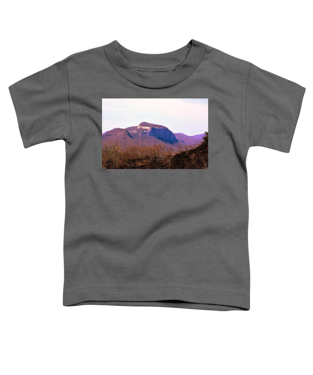 A View Of Table Rock Toddler T-Shirt featuring the photograph A View Of Table Rock by Lisa Wooten