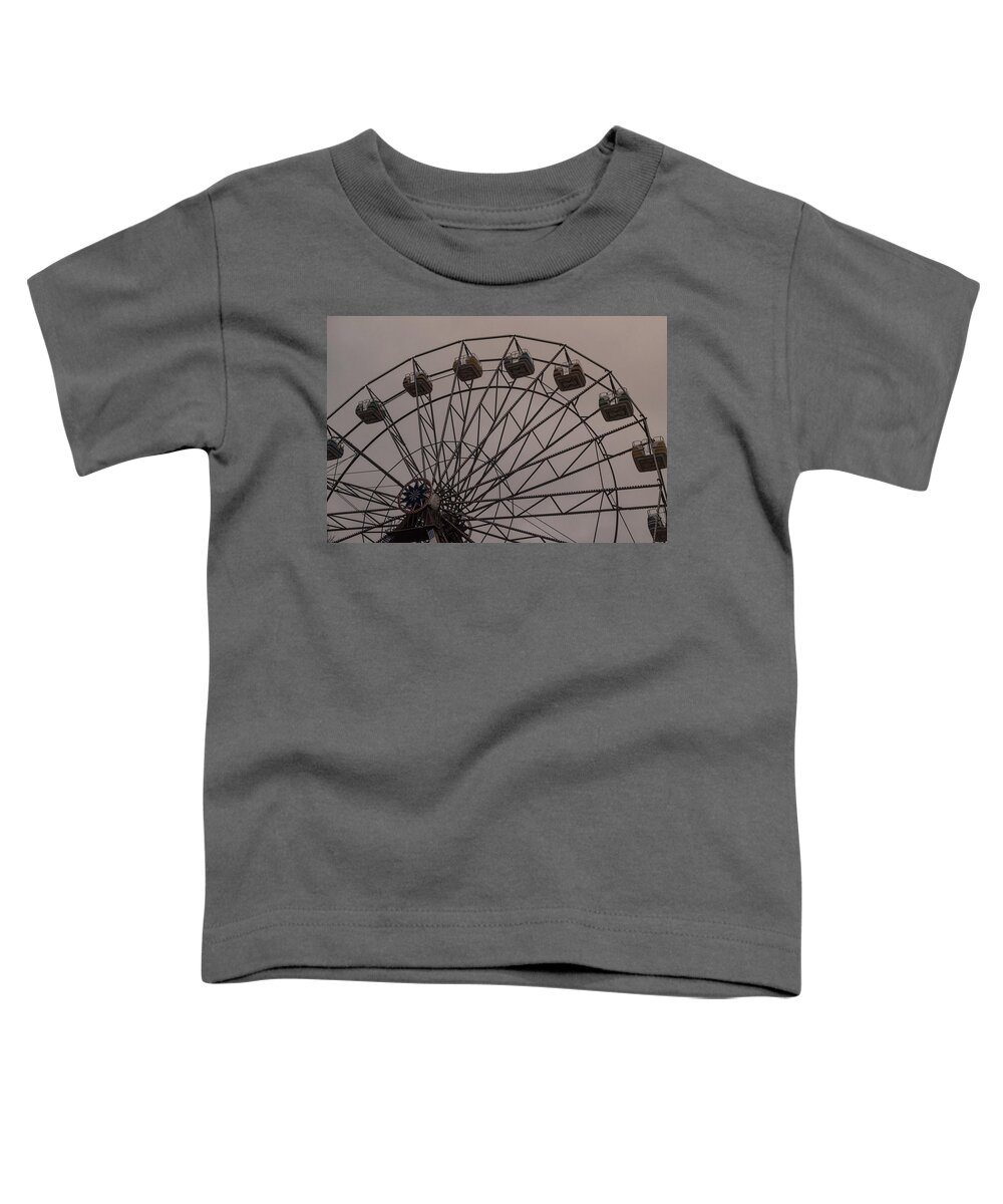 Carnival Toddler T-Shirt featuring the photograph Abandoned Joy by Nicole Lloyd