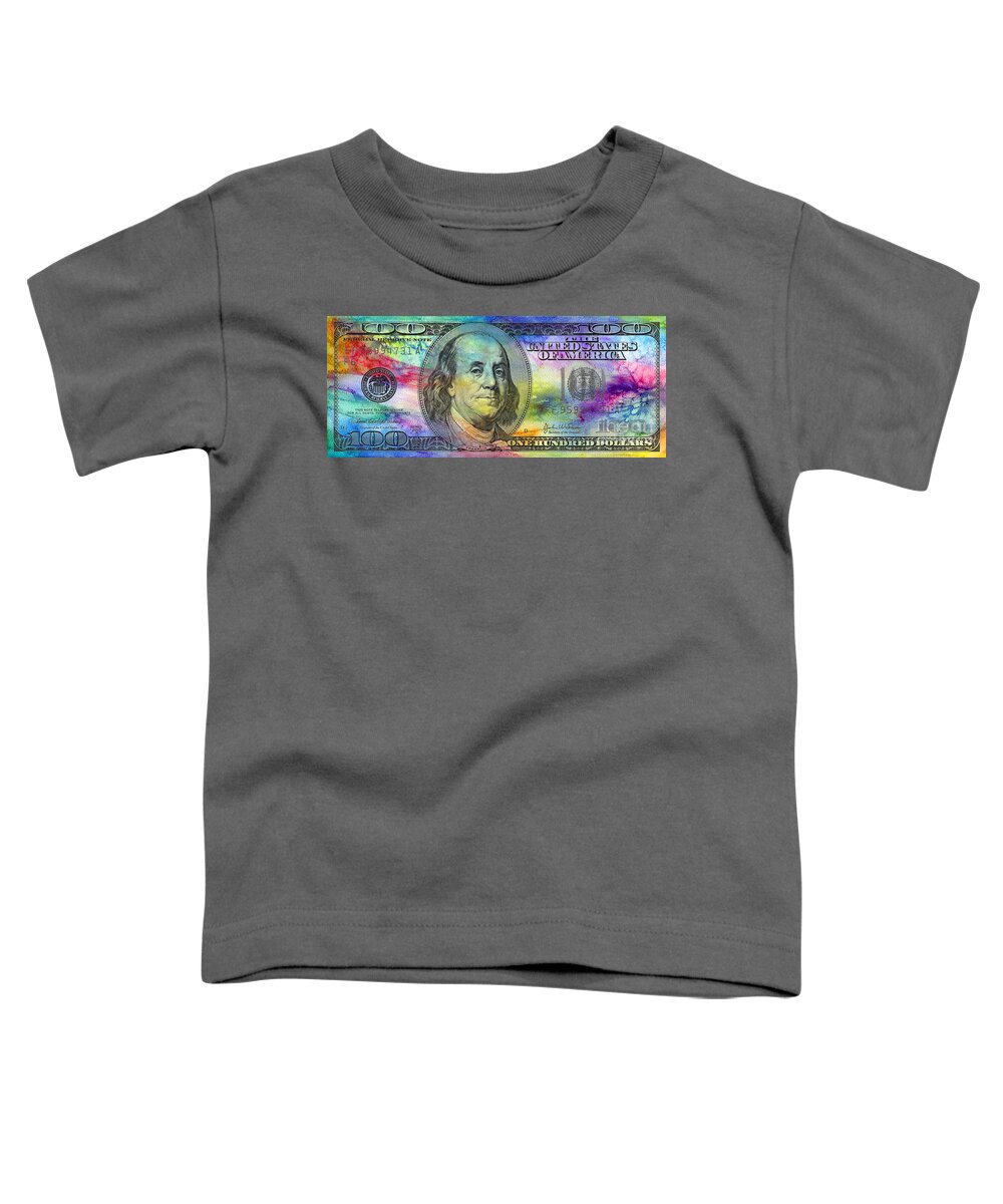 One Hundred Dollar Toddler T-Shirt featuring the photograph Abstract Ben by Jon Neidert