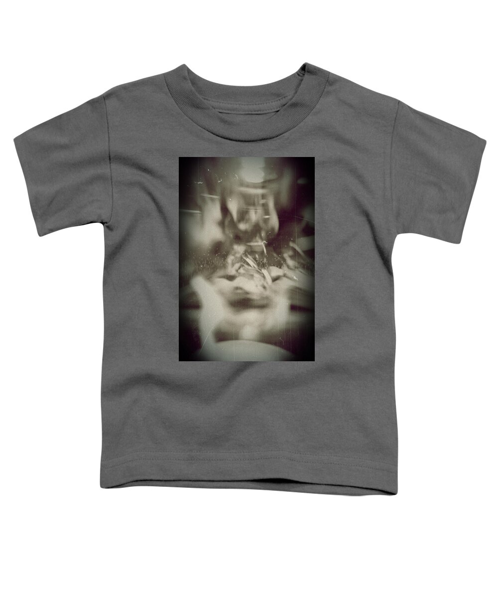Abstract Toddler T-Shirt featuring the photograph Abstract Glass by Scott Wyatt