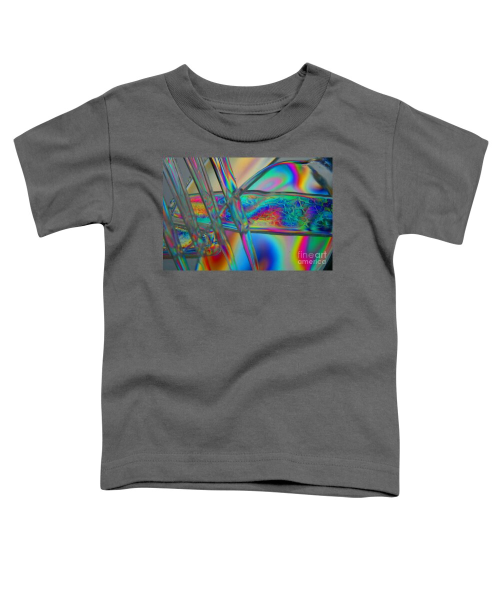 Abstract Toddler T-Shirt featuring the photograph Abstraction in Color 2 by Crystal Nederman