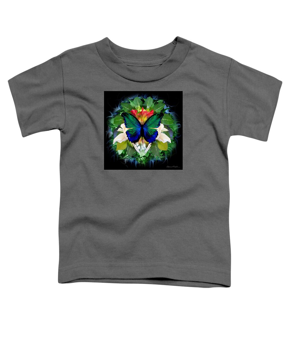 Botanical Toddler T-Shirt featuring the photograph Adaptation by Bruce Frank