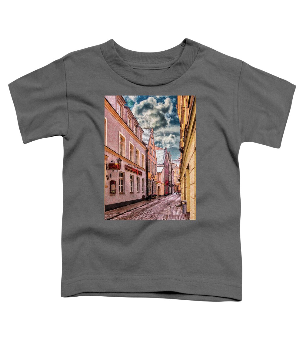Digital Toddler T-Shirt featuring the photograph After The Thaw Digital Painting by Antony McAulay