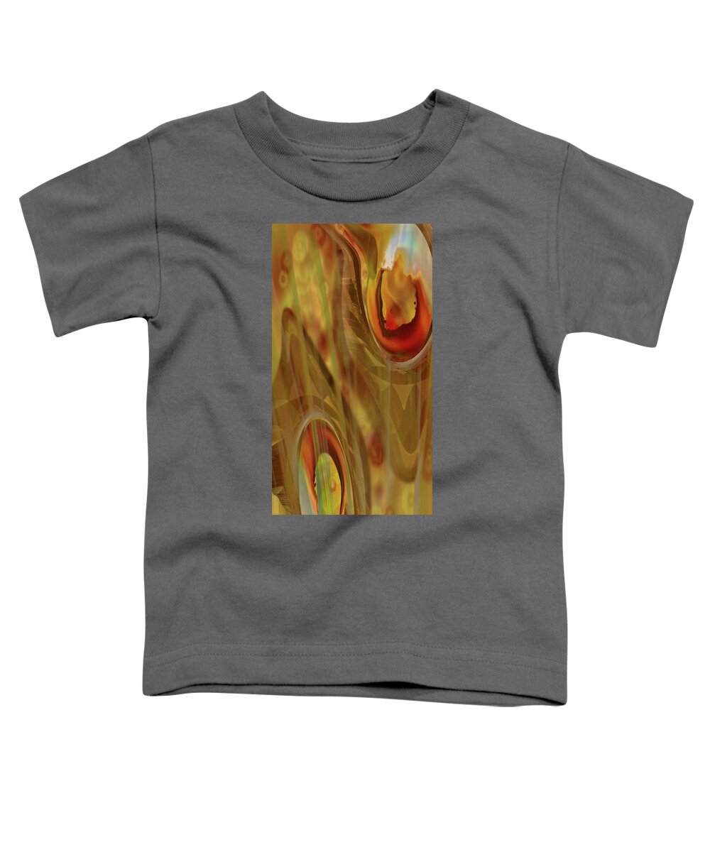 Digital Fantasy Art Created Virtually Toddler T-Shirt featuring the digital art Almost Resting by Steve Sperry