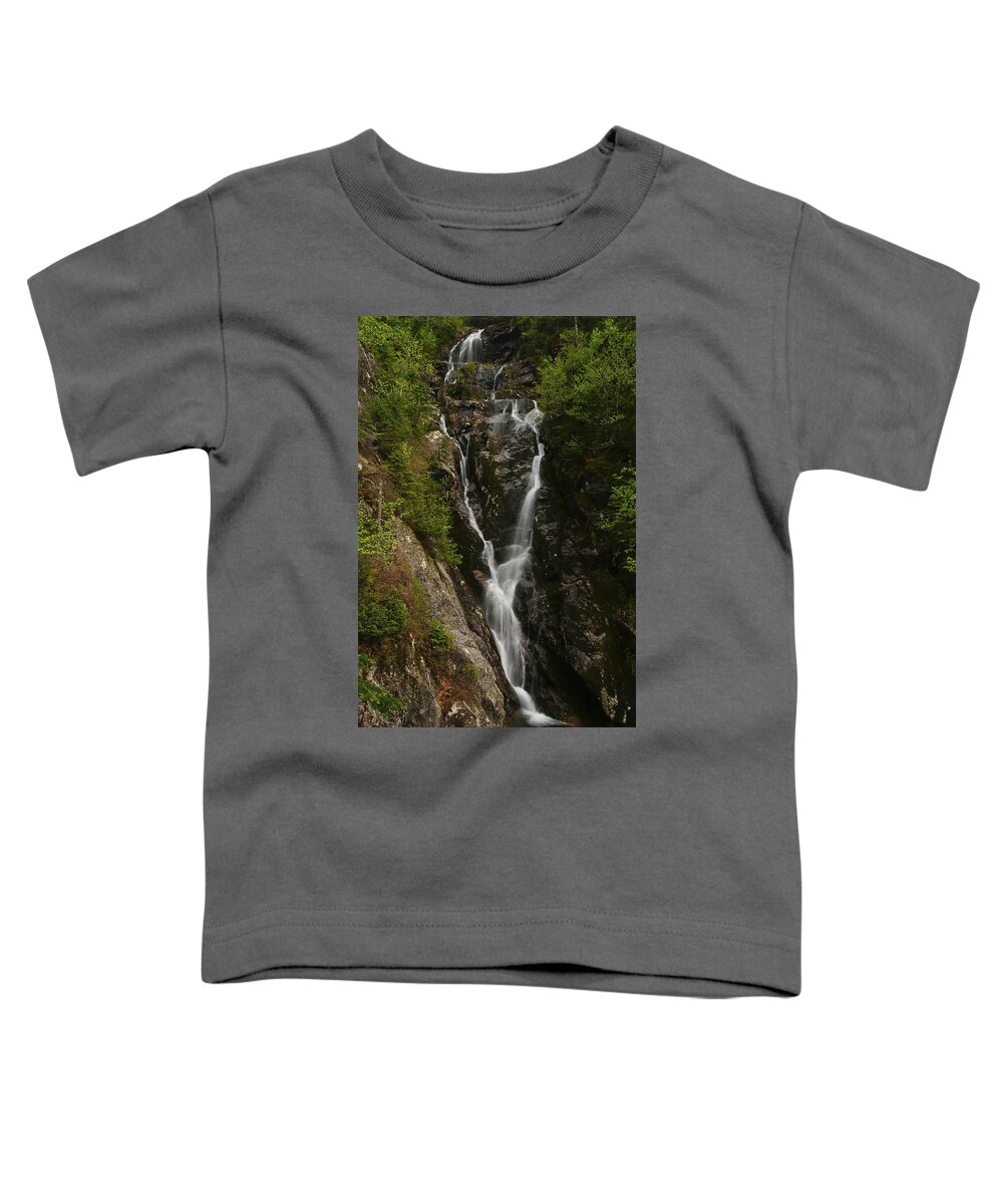 Monroe Toddler T-Shirt featuring the photograph Ammonoosuc Ravine Falls by Rockybranch Dreams