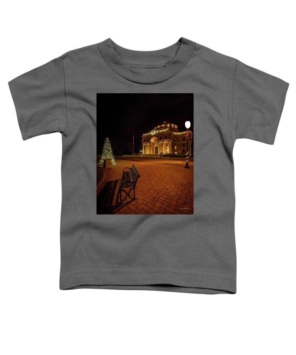 Atascadero Toddler T-Shirt featuring the photograph An Atascadero Christmas by Tim Bryan