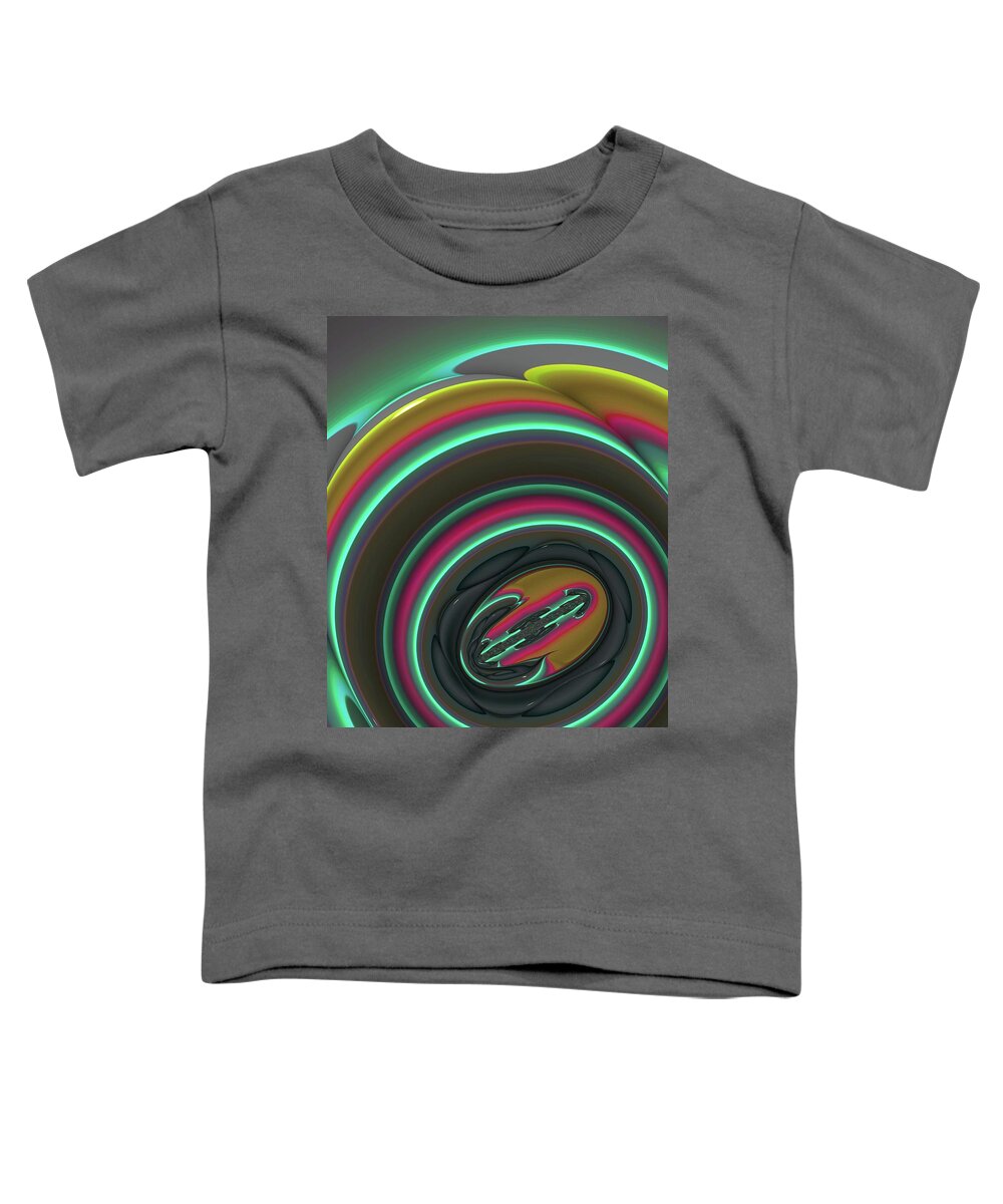Abstract Toddler T-Shirt featuring the photograph Anchor in Space by Keith Lyman