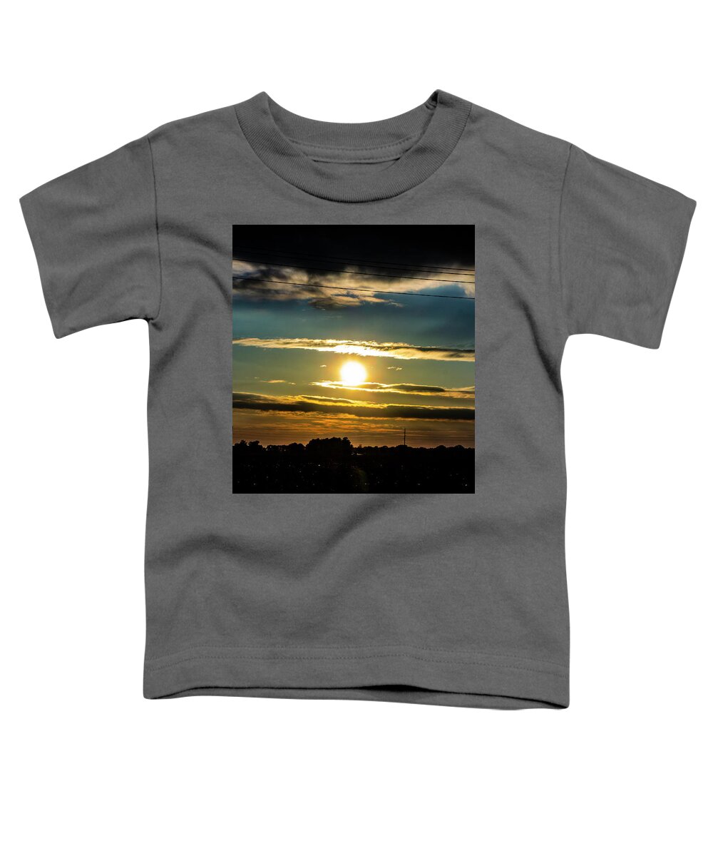 Nebraskasc Toddler T-Shirt featuring the photograph Another Good Nebraska Thunderset 001 by NebraskaSC