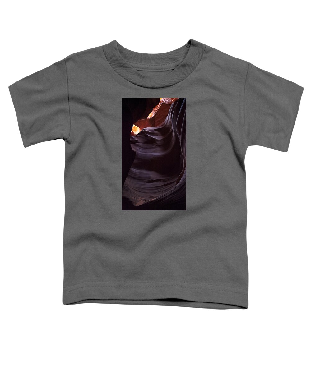 Antelope Canyon Toddler T-Shirt featuring the photograph Antelope Slot 2 by Robert Fawcett