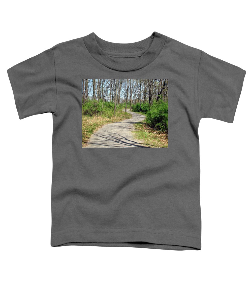 Landscape Toddler T-Shirt featuring the photograph Around the next Bend by George Jones