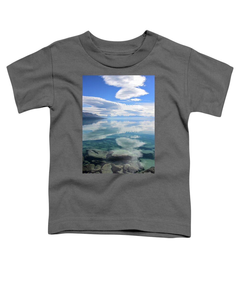 Lake Toddler T-Shirt featuring the photograph As Above So Below by Joanne West