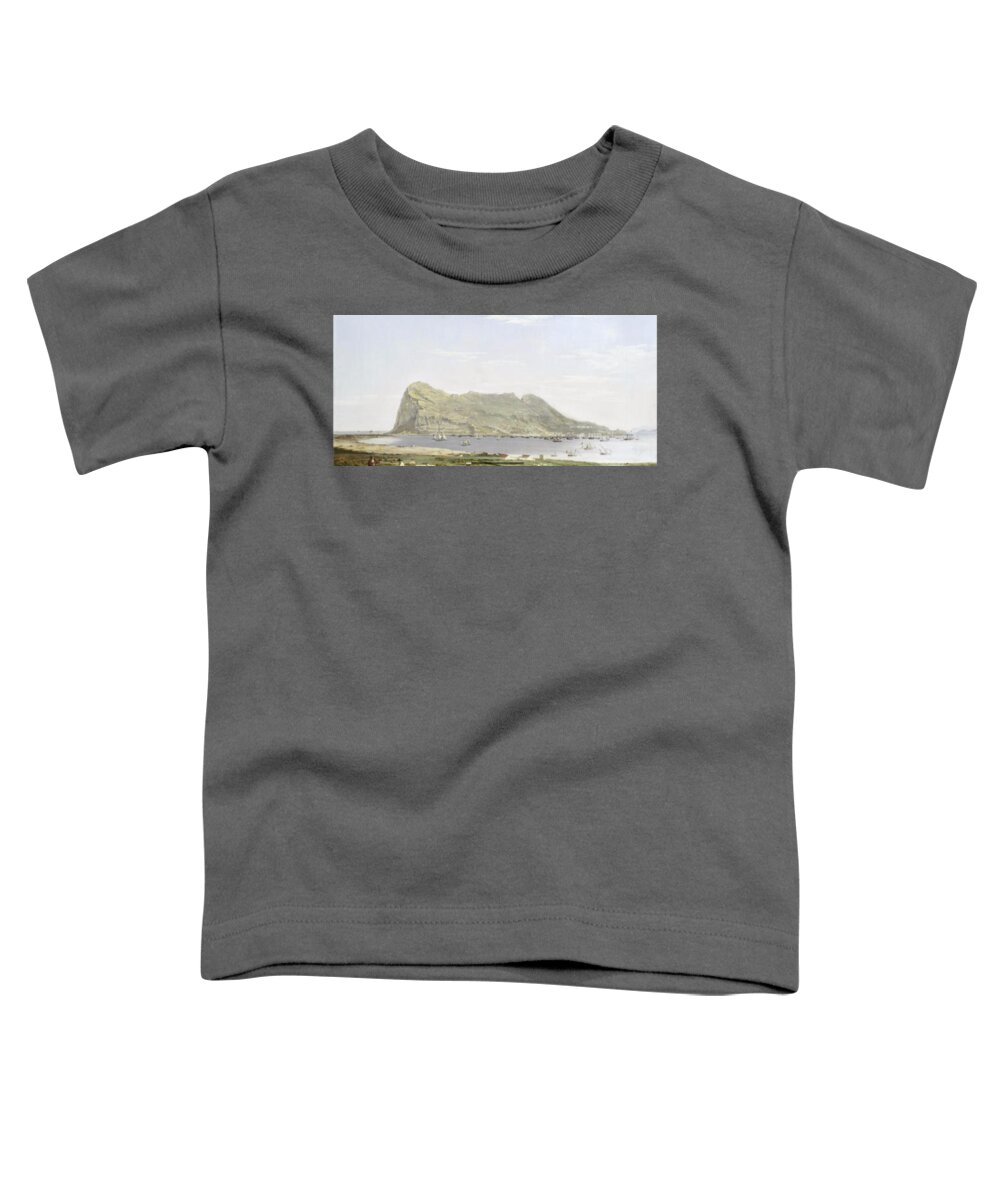 Attributed To Thomas Ender (austrian Toddler T-Shirt featuring the painting Attributed To Thomas Ender by MotionAge Designs