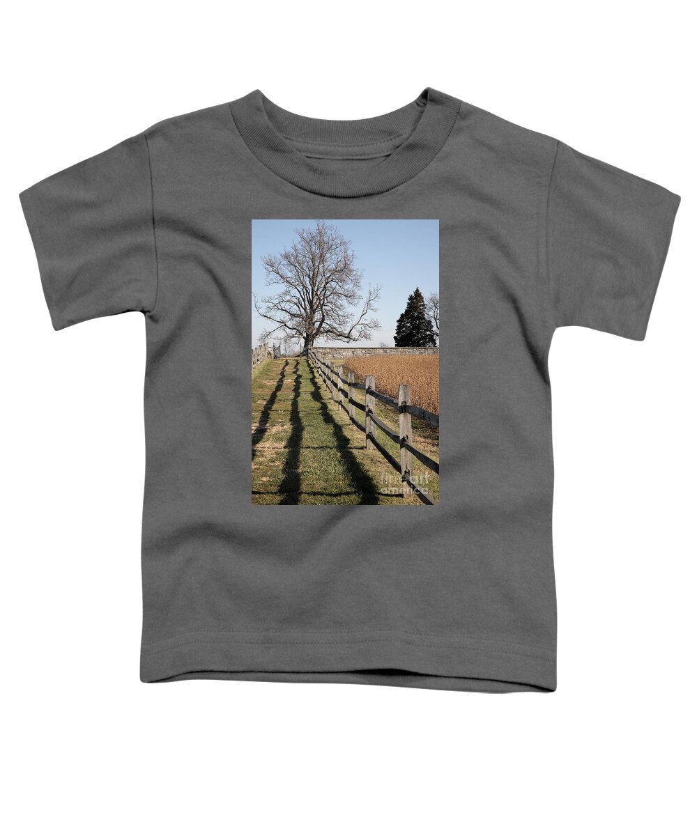 Antietam Toddler T-Shirt featuring the photograph Autumn at Antietam by William Kuta