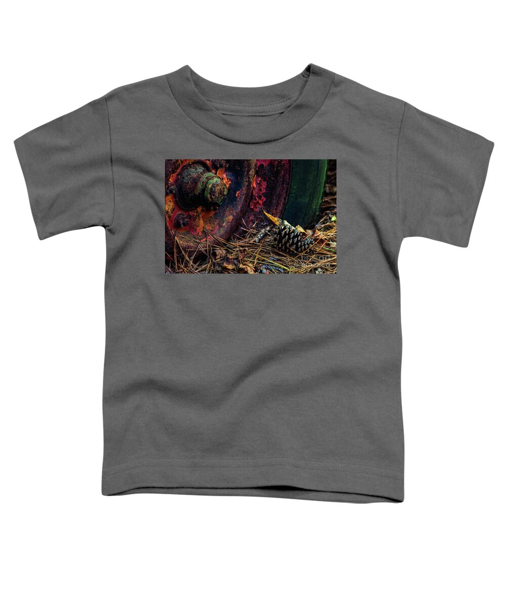 Classic Cars Toddler T-Shirt featuring the photograph Autumn Rust by Doug Sturgess