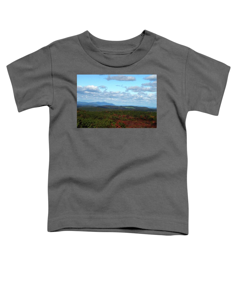 Autumn Toddler T-Shirt featuring the photograph Autumn Touches In Vermont by Gary Blackman