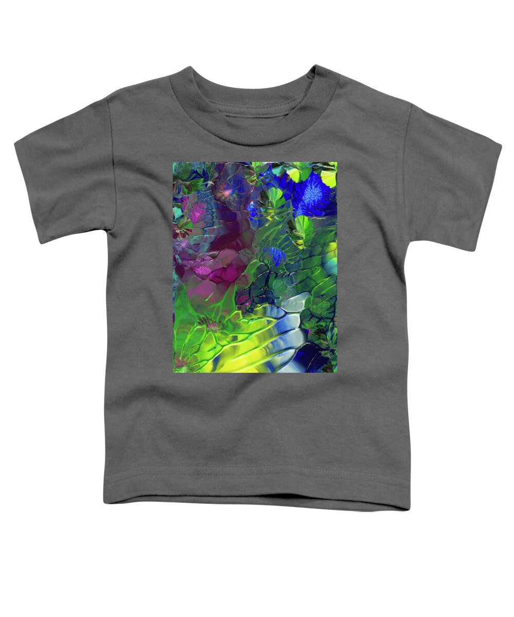 Original Painting Toddler T-Shirt featuring the painting Avatar by Nan Bilden