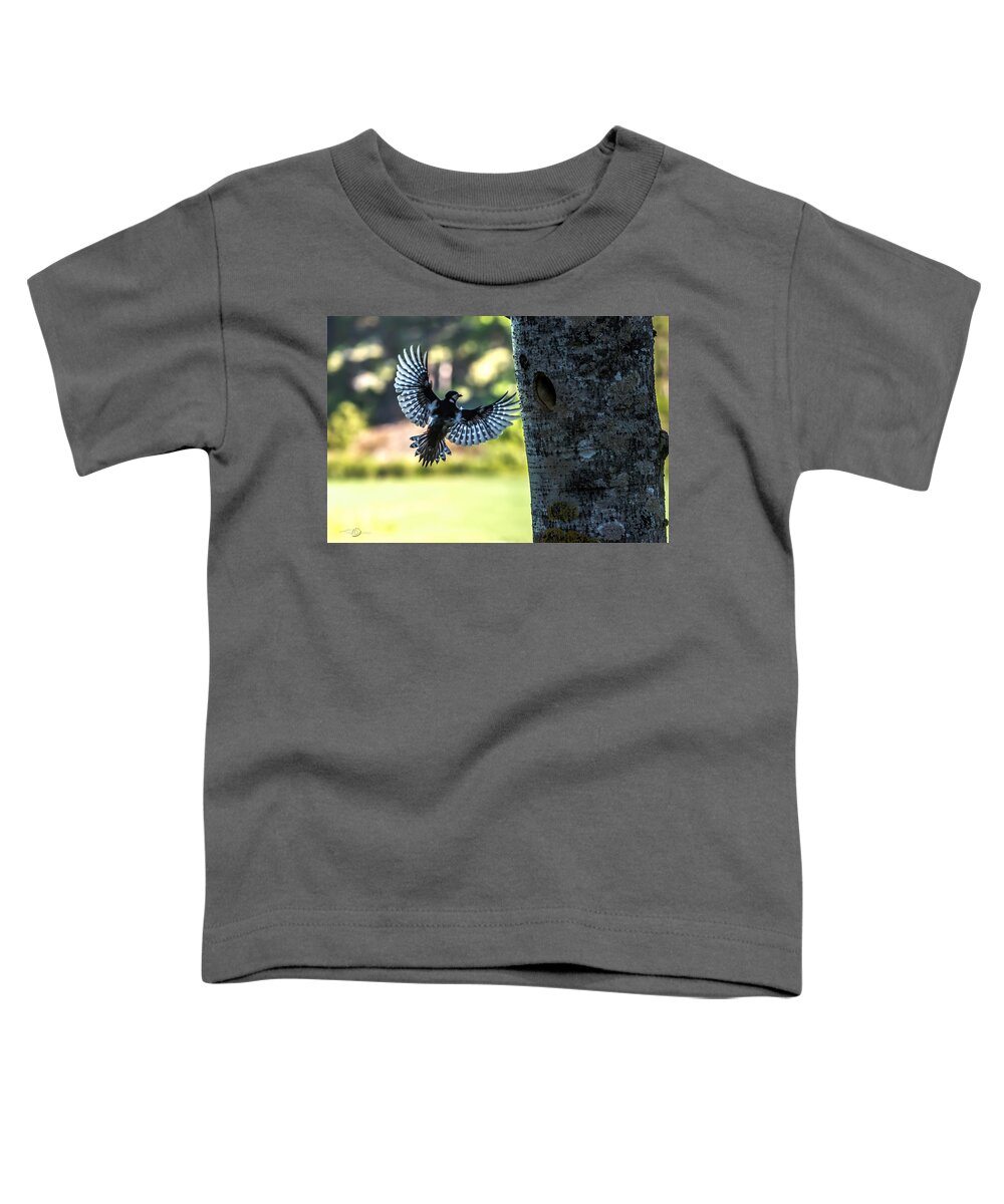 Backlighting Toddler T-Shirt featuring the photograph Backlighting by Torbjorn Swenelius