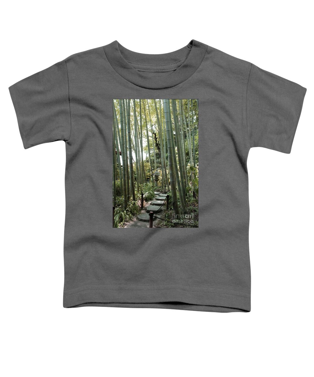 Bamboo Toddler T-Shirt featuring the photograph Bamboo Forest by Eena Bo