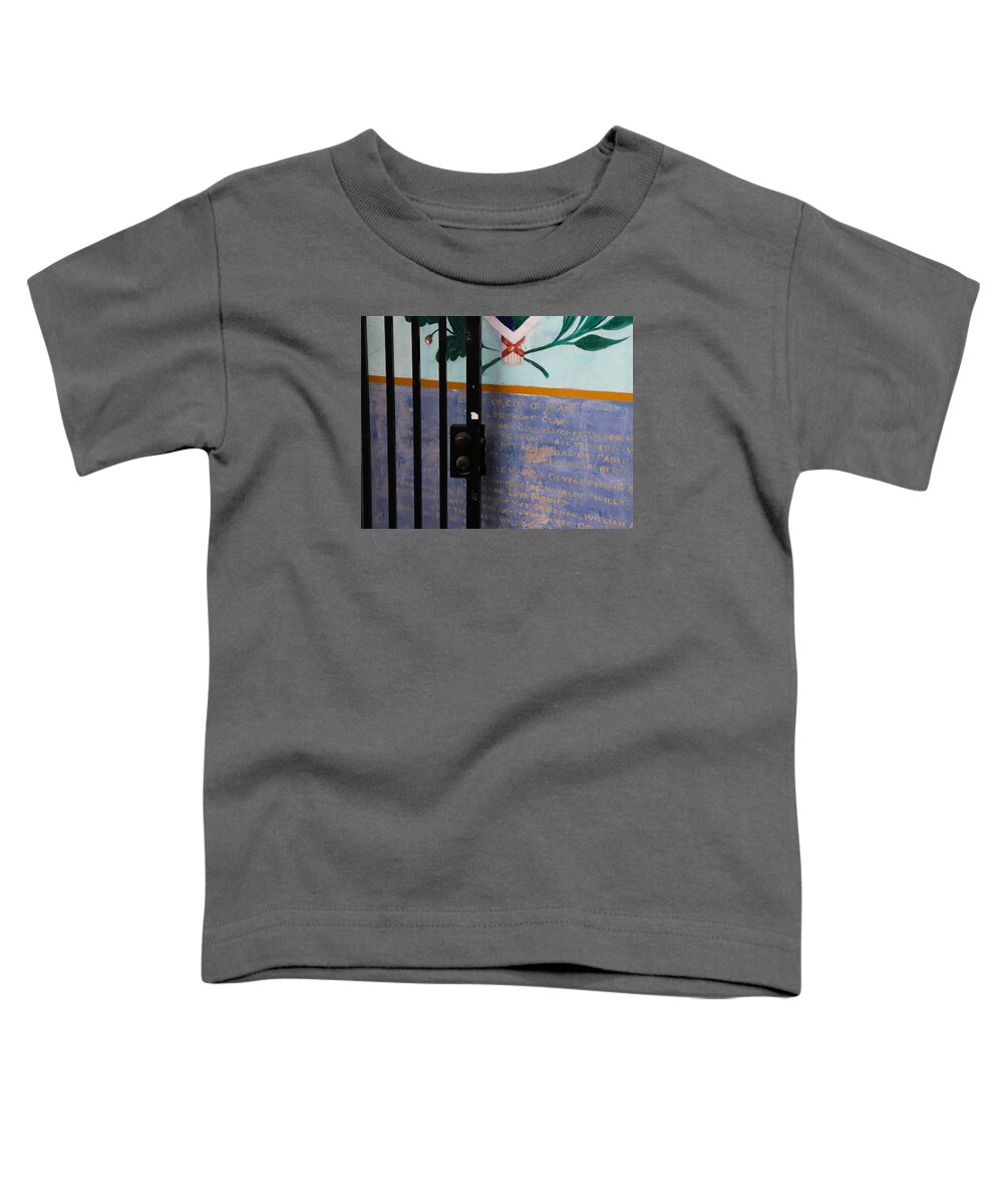 Dominoes Toddler T-Shirt featuring the photograph Bars by Dart Humeston