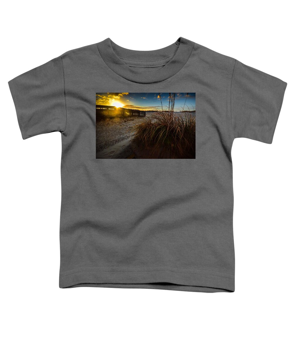 Alabama Toddler T-Shirt featuring the photograph Beach Bush by Michael Thomas
