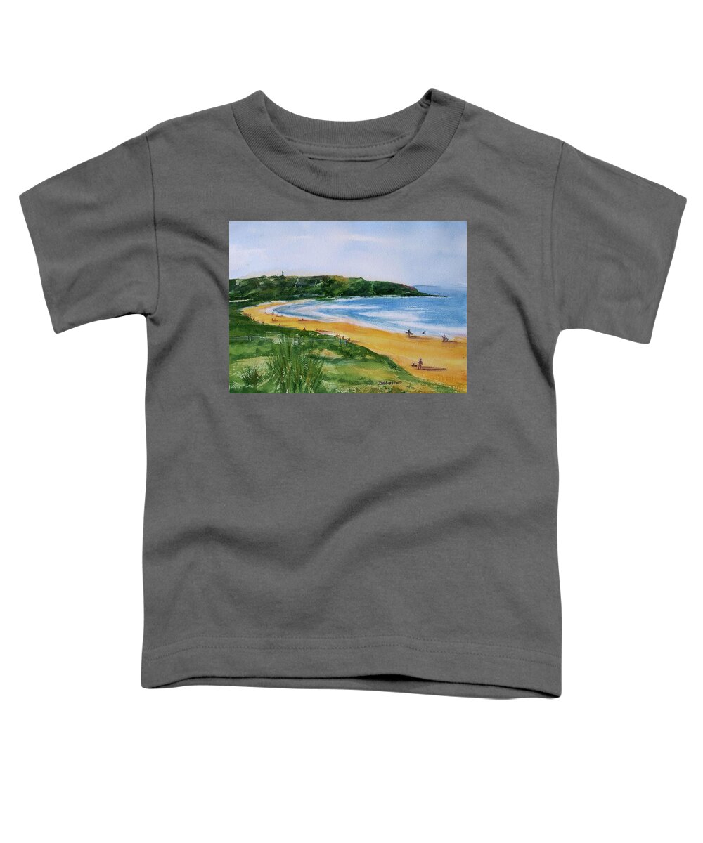 North Palm Beach Toddler T-Shirt featuring the painting Beautiful North Palm Beach by Debbie Lewis