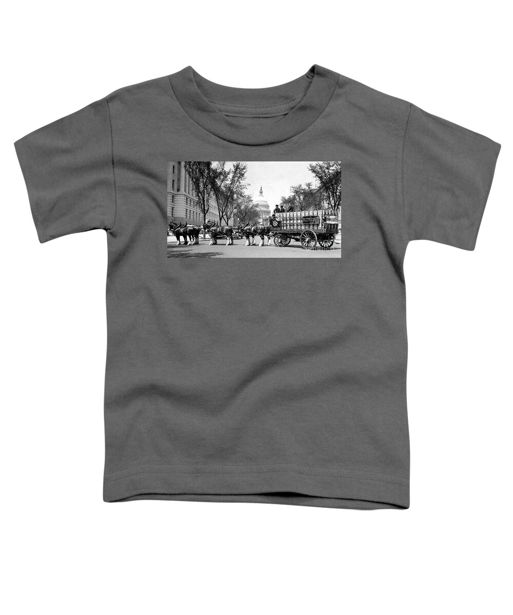Prohibition Toddler T-Shirt featuring the photograph Beer for the President by Jon Neidert