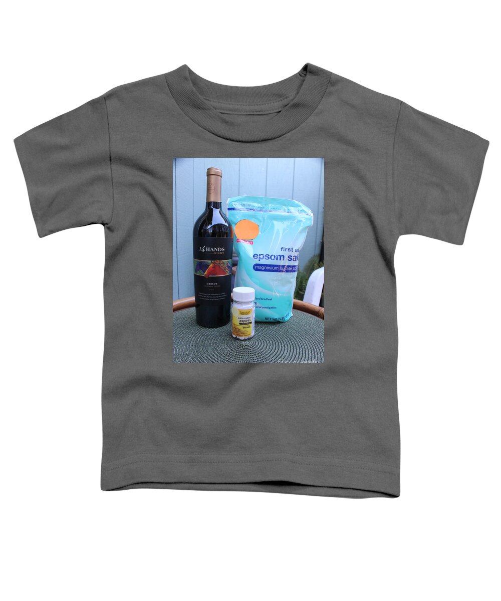 Bottle Toddler T-Shirt featuring the photograph Before During and After by Marie Neder