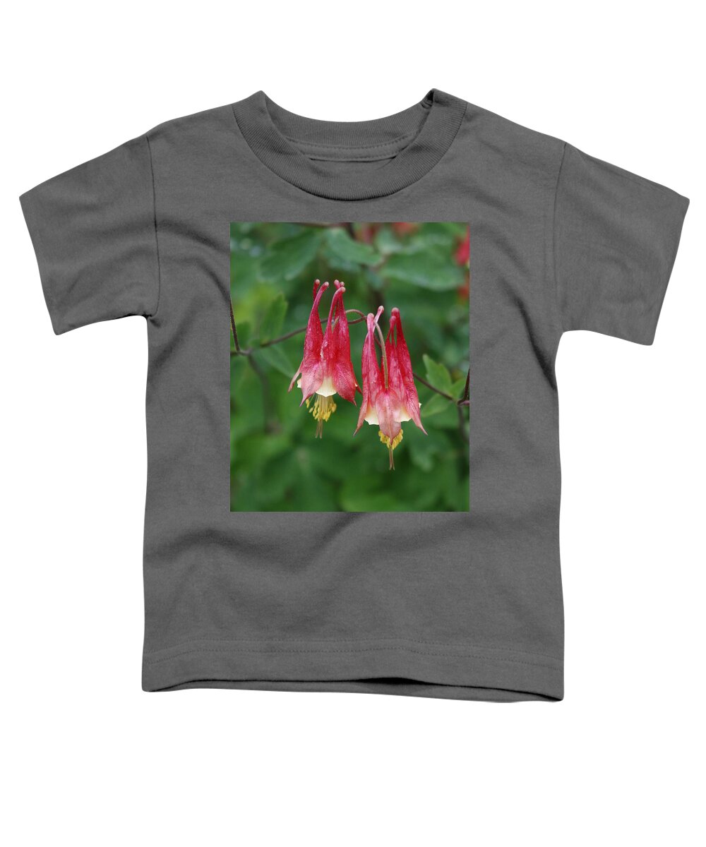 Red Toddler T-Shirt featuring the photograph Bell by Rose Benson