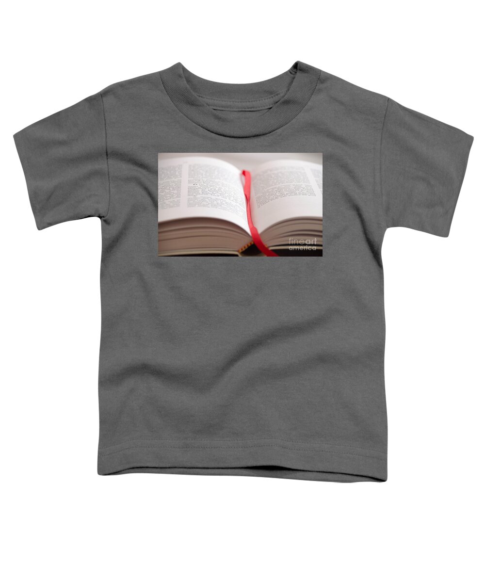 Bible Toddler T-Shirt featuring the photograph Bible 2 by Andrea Anderegg
