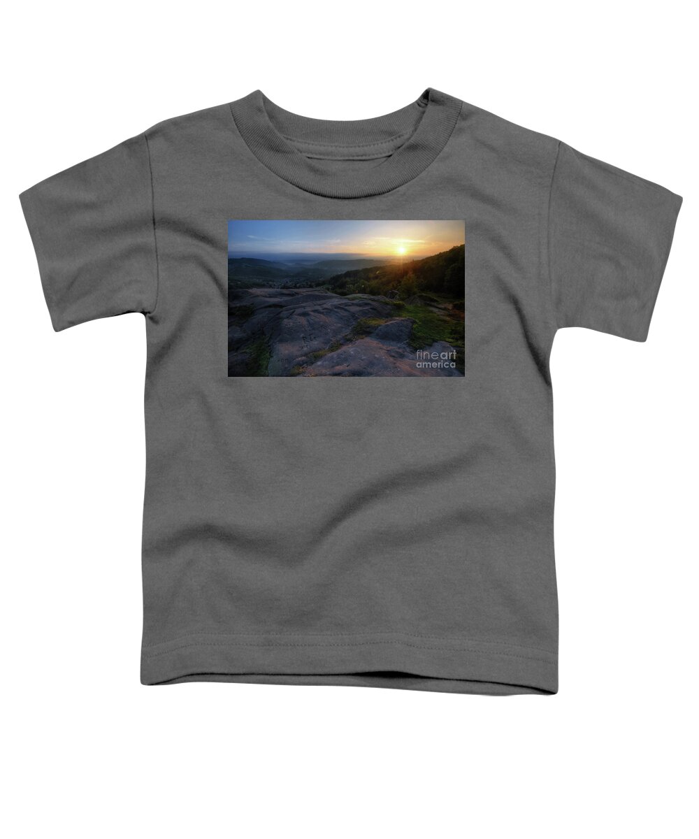 Derbyshire Toddler T-Shirt featuring the photograph Black Rocks 11.0 by Yhun Suarez