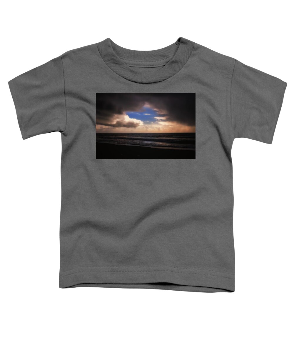 Colorful Toddler T-Shirt featuring the photograph Breaking by Marnie Patchett