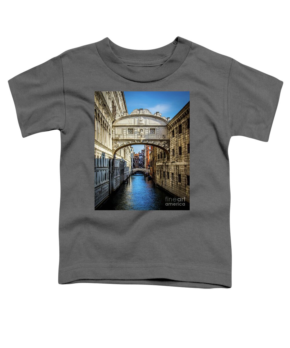 Bridge Of Sighs Toddler T-Shirt featuring the photograph Bridge of Sighs by Perry Webster
