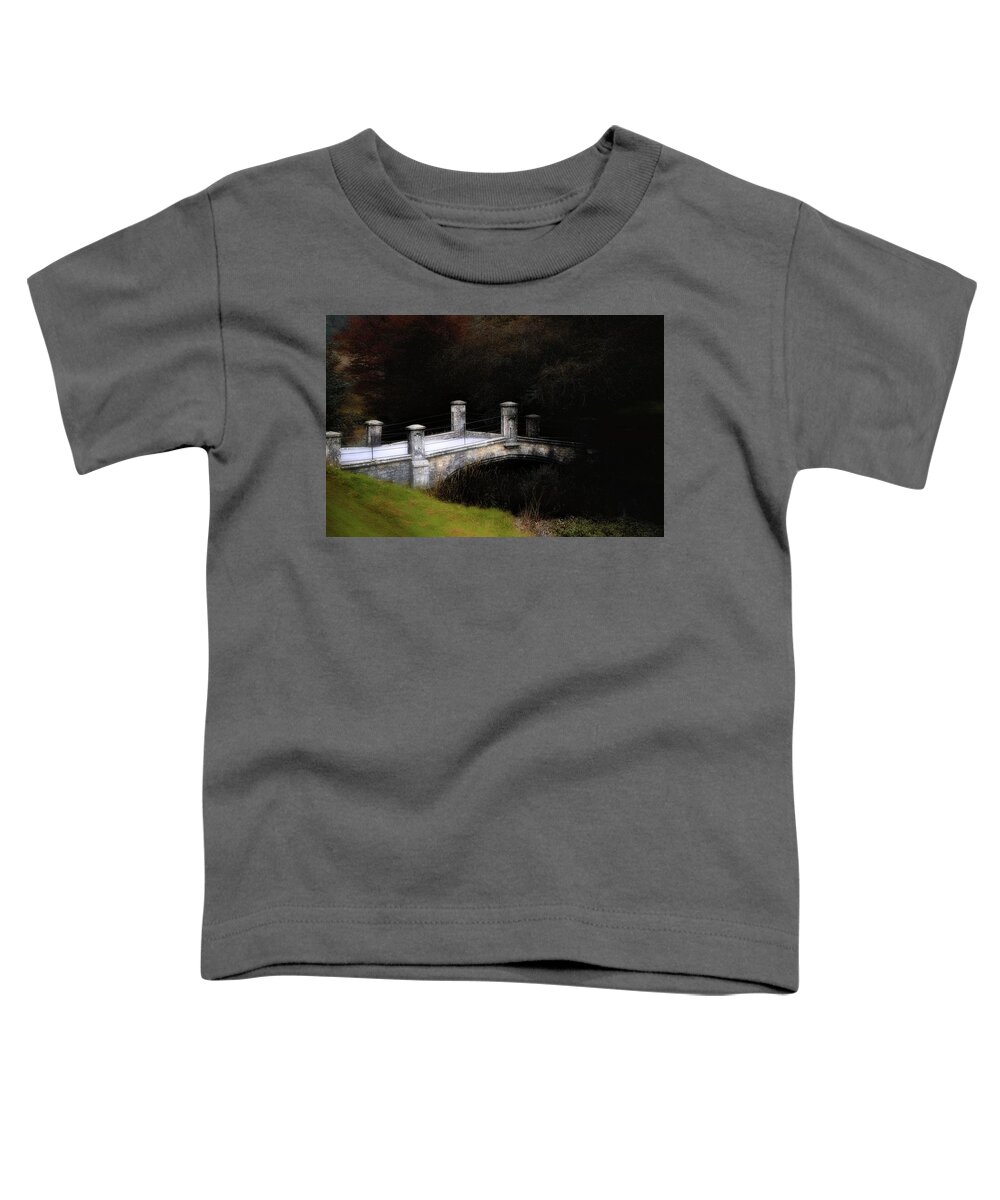 Bridge Toddler T-Shirt featuring the photograph Bridge to Darkness by Michael Hope