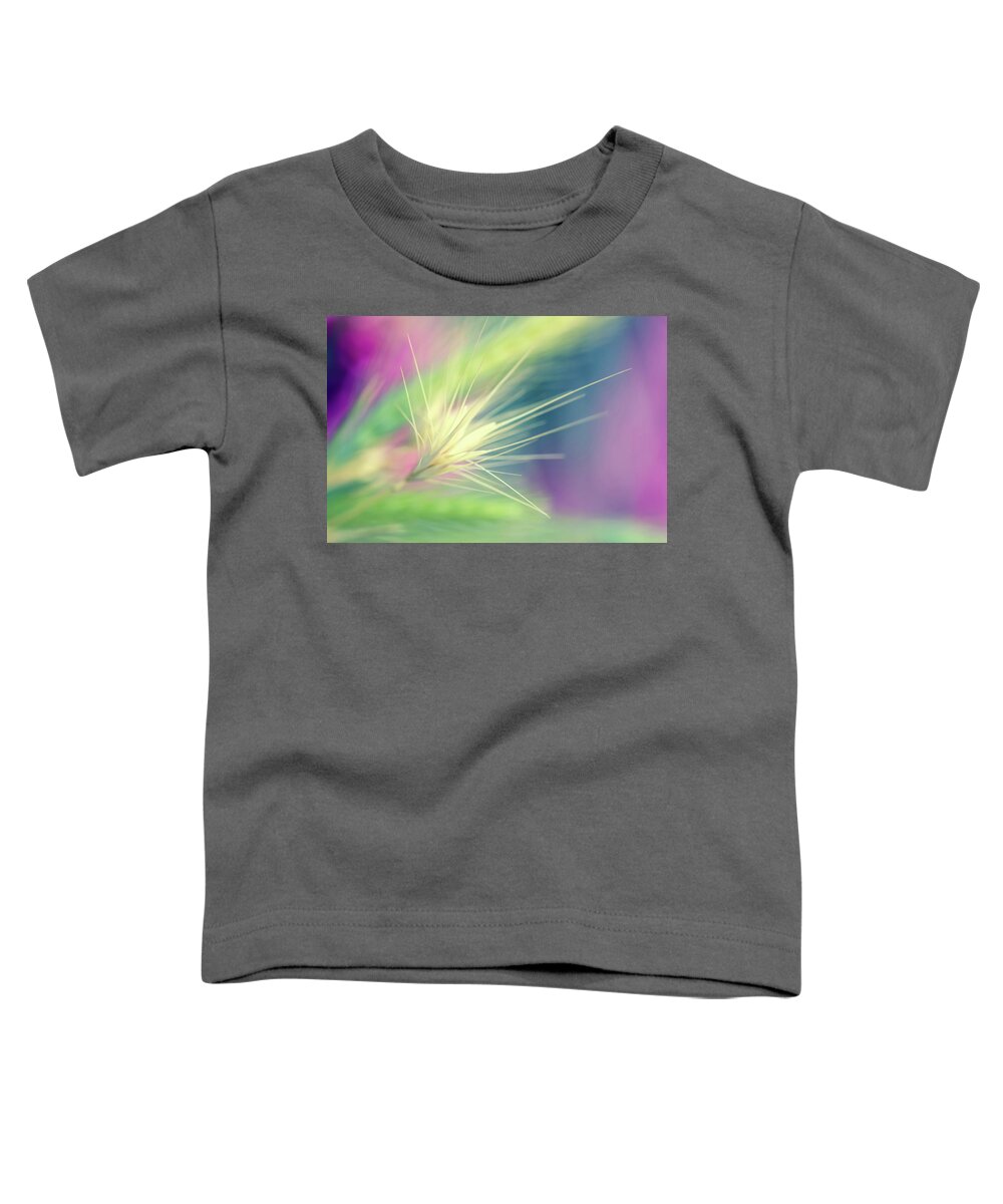 Photography Toddler T-Shirt featuring the digital art Bright Weed by Terry Davis