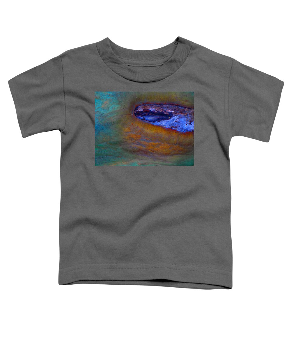 Abstract Toddler T-Shirt featuring the digital art Brighter Days by Richard Laeton