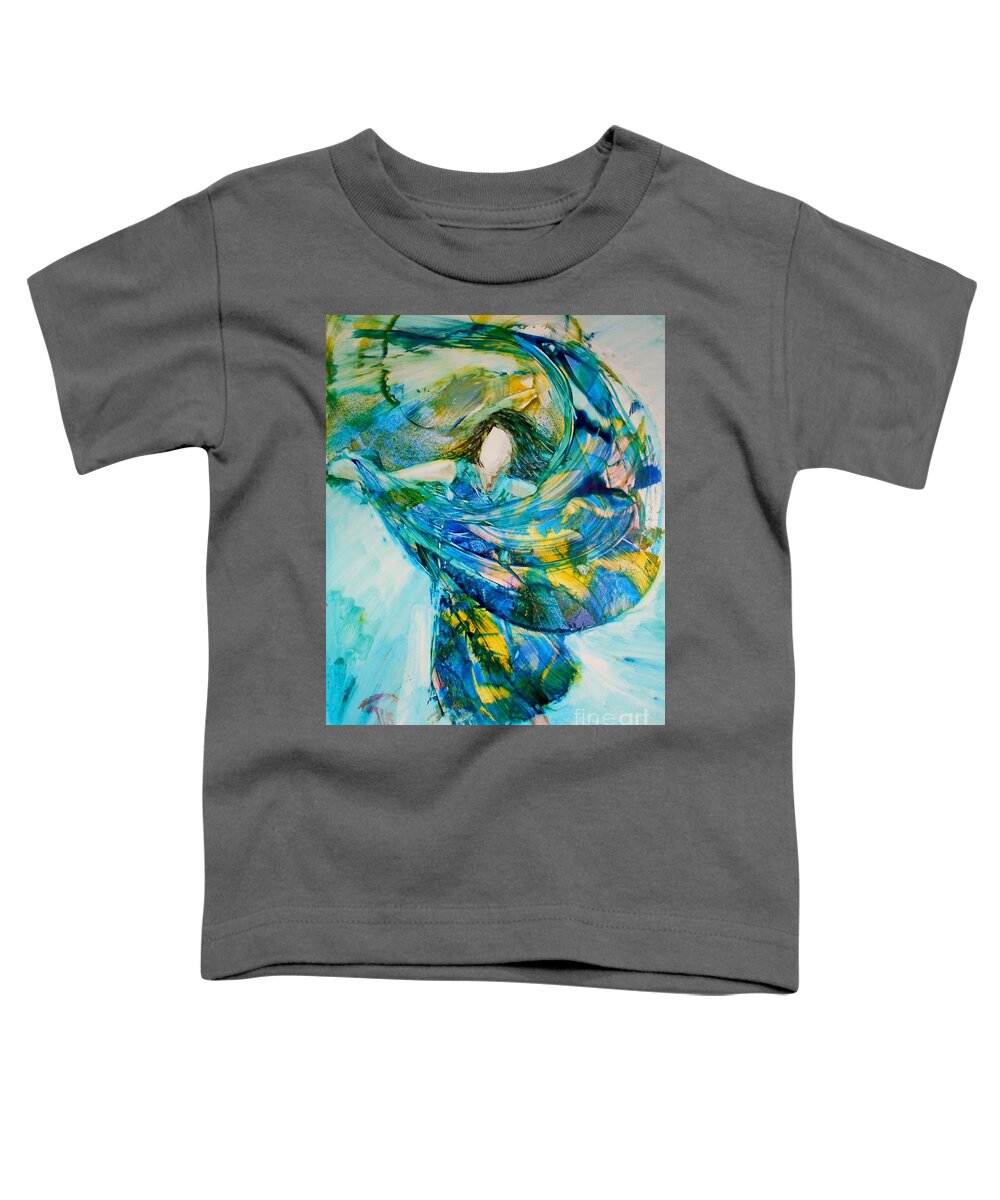 Worship Toddler T-Shirt featuring the painting Bringing Heaven To Earth by Deborah Nell