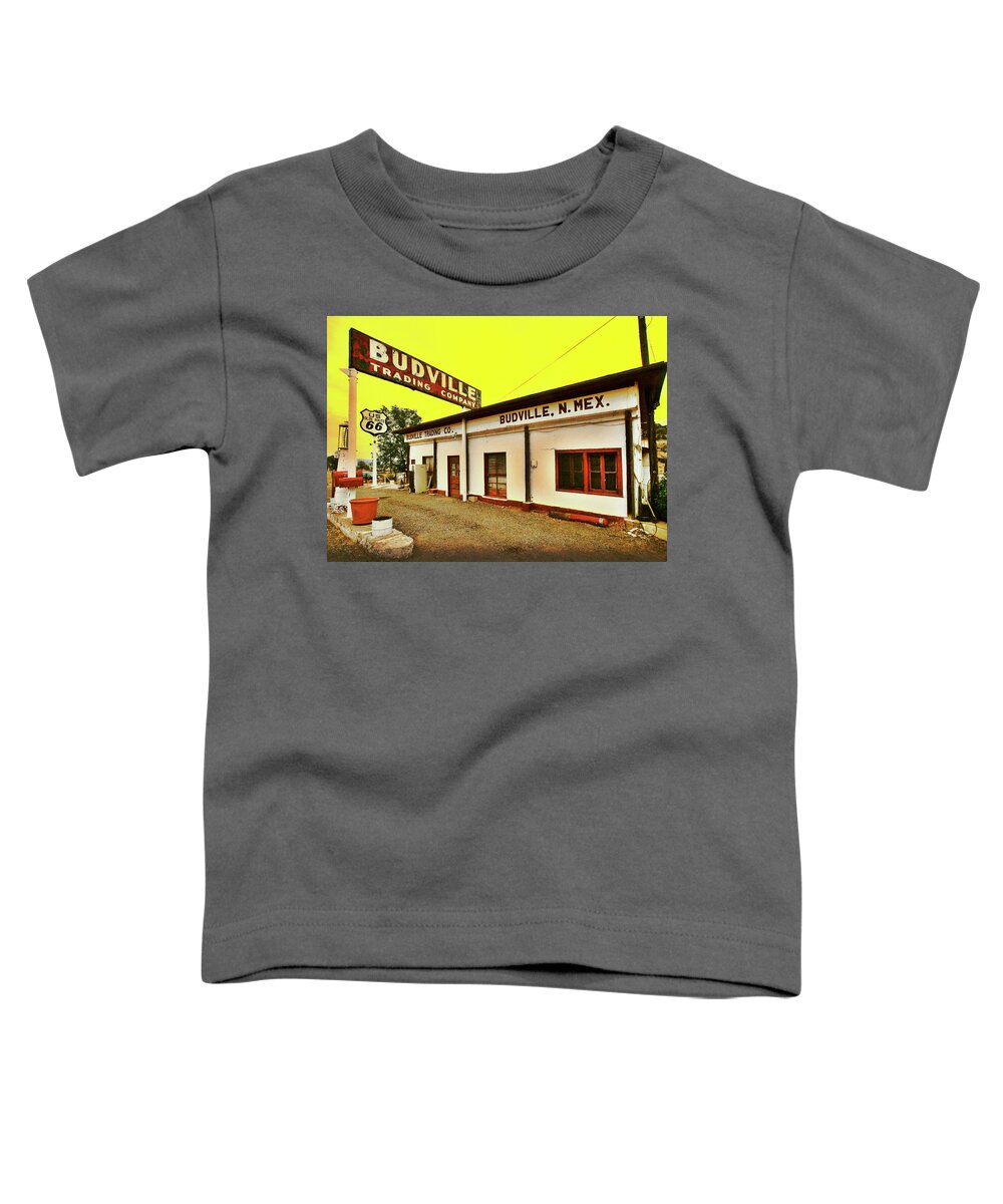 Budville Toddler T-Shirt featuring the photograph Budville by Micah Offman