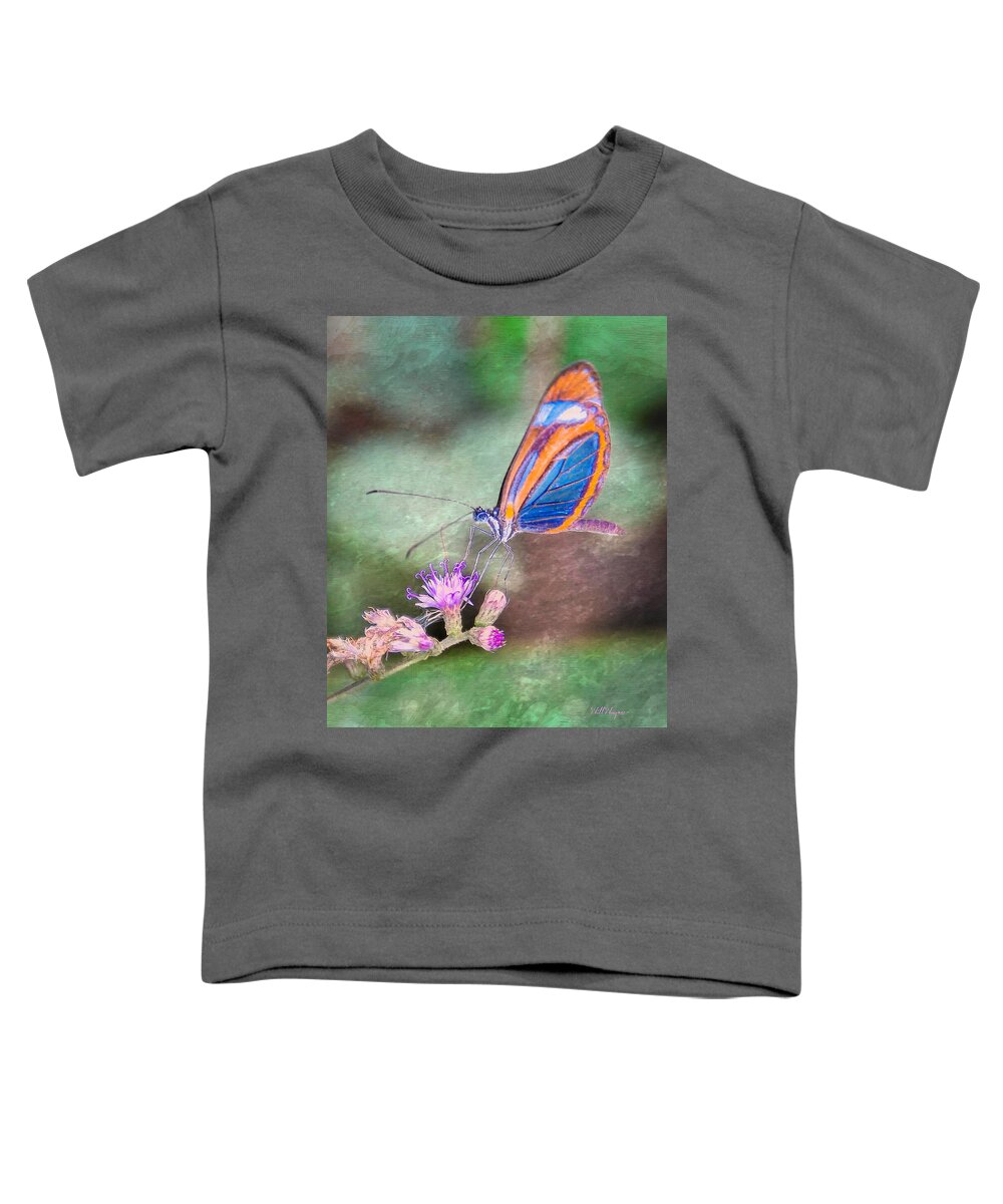 Butterfly Toddler T-Shirt featuring the photograph Butterfly #7 by Will Wagner