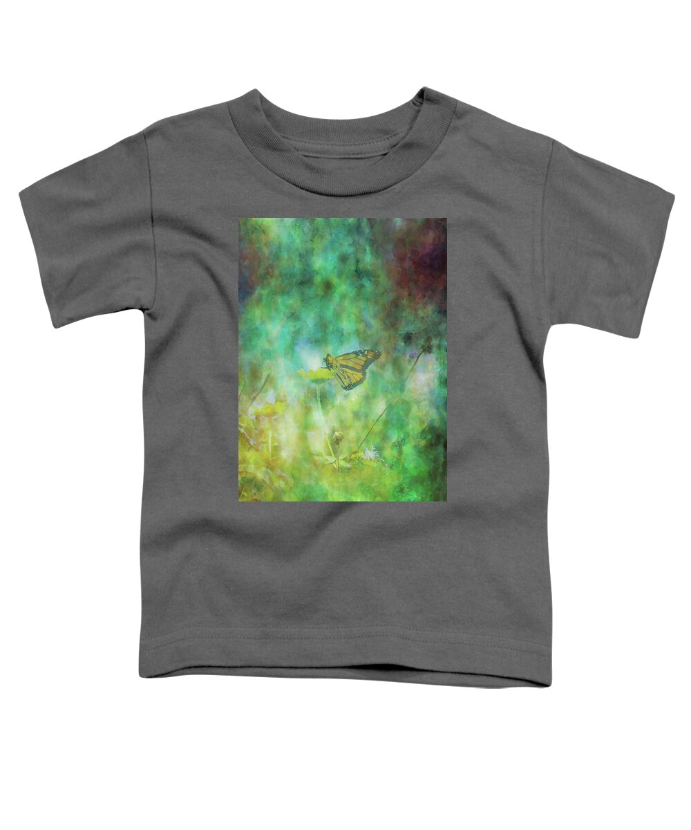 Butterfly Toddler T-Shirt featuring the photograph Butterfly Impression 5653 IDP_2 by Steven Ward
