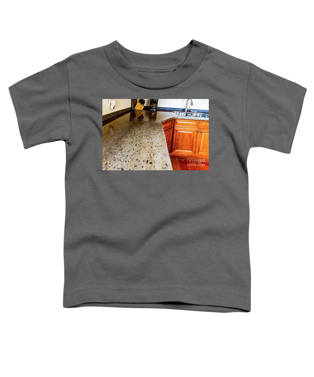 Rental Toddler T-Shirt featuring the photograph Cabin Interior 20 by William Norton