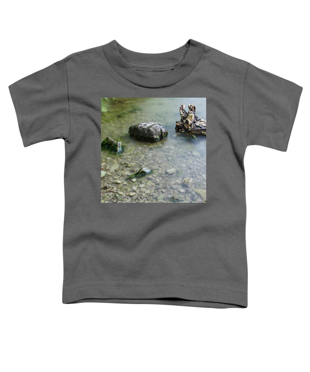 Lake Toddler T-Shirt featuring the photograph Calm Lake by Tony Locke