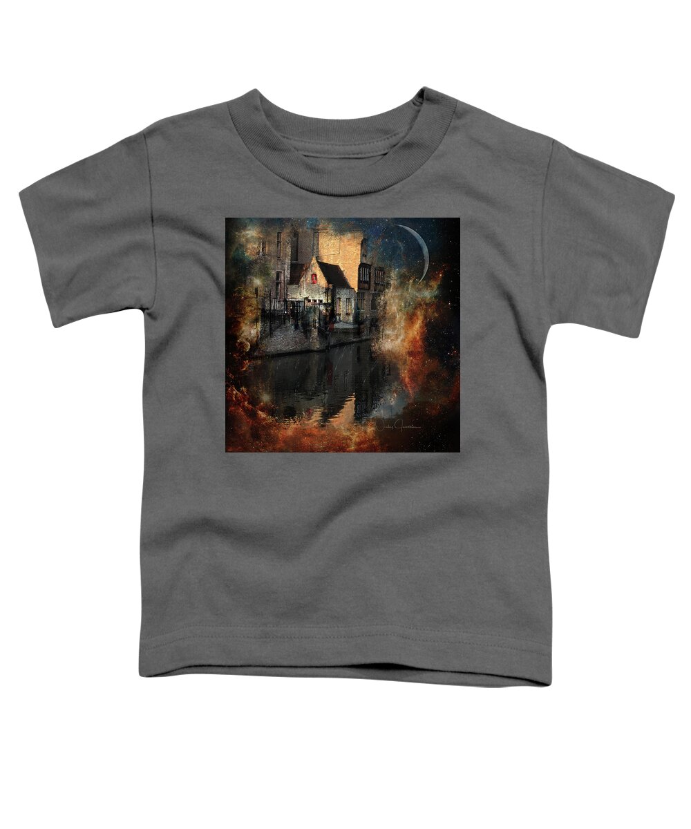 Sky Toddler T-Shirt featuring the digital art Calm by Nicky Jameson