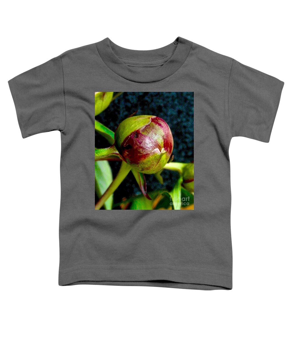 Bud Toddler T-Shirt featuring the photograph Can't Wait To Bloom by Elisabeth Derichs