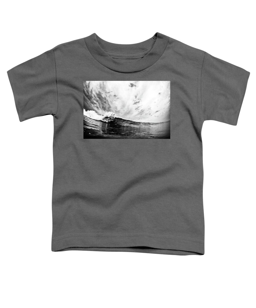 Surfing Toddler T-Shirt featuring the photograph Carve by Nik West