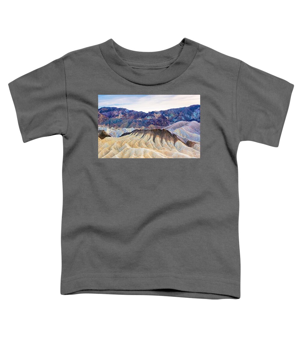 Death Valley Toddler T-Shirt featuring the photograph Carved By Time by Rick Wicker